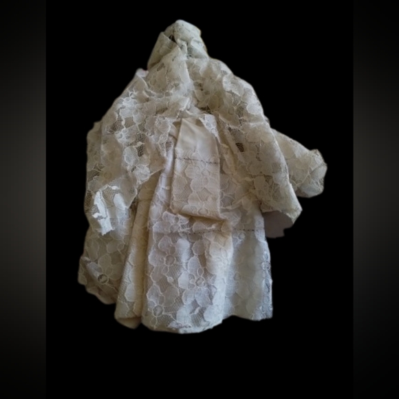 Vintage 1950's Mid Century Modern Composition Mexican Bridal Doll Moving Arms - Picture 7 of 7